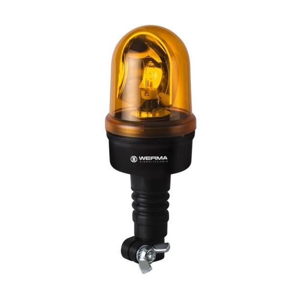 885.120.75 Werma  Rotating Beacon 885  24vDC(AC) 1:RED w/Halogen bulb G 6.35 20 W IP54